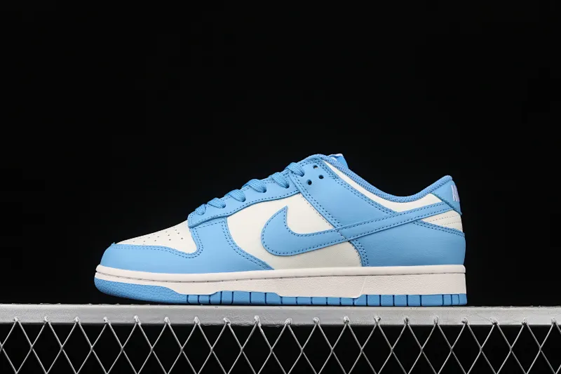 All categories Nk SB Dunk series Nk SB Dunk Low low-top sneakers Nk Dunk Low "University Blue" white and blue North Carolina white and blue Dunk series low-top casual sports skateboard shoes DD1391-102